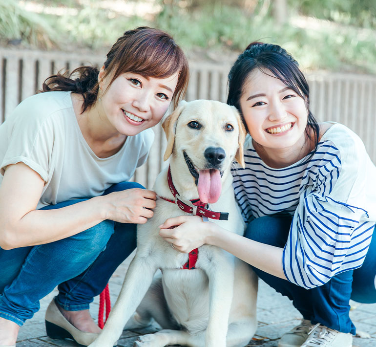 ワンちゃんとの暮らしが、もっと豊かに、もっと楽しく。