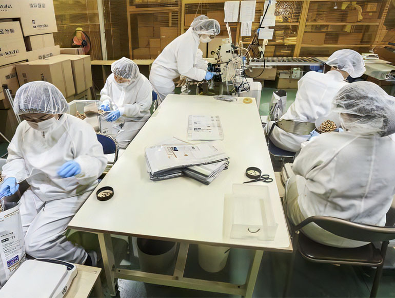 安心の理由５｜国内での丁寧な最終チェック